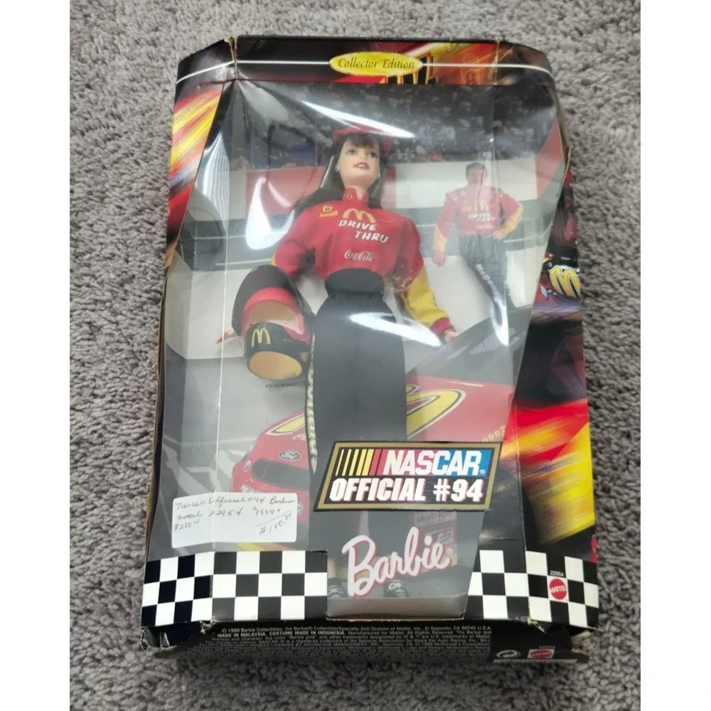 Mattel 1999 Collector Edition‎ NASCAR Official #94 Mcdonald's Barbie 22954